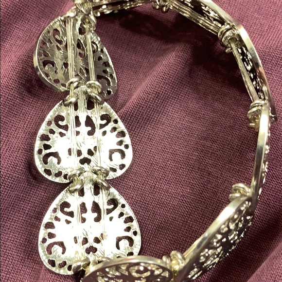 Silver heart bracelet - Picture 4 of 5